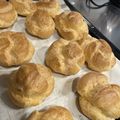 ❤︎らび❤︎'s cooksnap of when they made シュークリーム(シュー生地、クリーム).