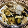 料理男子部🍻's cooksnap of when they made しめじ➕茄子♡豚肉の味噌炒め.