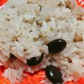 たぬとん's cooksnap of when they made 赤飯　黒豆ご飯.