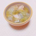 まあまま☆0403's cooksnap of when they made ほっこり❤️白菜と鶏のスープ.