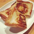もんたぽんた's cooksnap of when they made ふわとろ♡うちのフレンチトースト.
