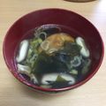 はちみつかなこ's cooksnap of when they made 魚河岸あげで♥旨味たっぷり簡単お吸い物.