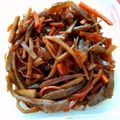 ぁこりんりん's cooksnap of when they made ピリ辛きんぴらごぼう＊常備菜・副菜.