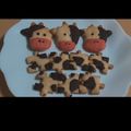 ＊Ⓢⓗⓘⓞⓝ＊'s cooksnap of when they made 型なし★うしのデコクッキー.