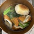 さくまろん。's cooksnap of when they made お雑煮 関東風 白だし おすまし.