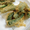 あんまかろん☆'s cooksnap of when they made 万願寺とうがらしとインゲンの天ぷら.