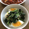 アコレモネード's cooksnap of when they made 簡単！ほうれん草とゆで卵のコクうま和え.