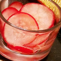 ＣｈａａＣｈａｎ's cooksnap of when they made あやめっこ大根の甘酢漬け♪簡単作り置き.