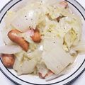 pucyipan's cooksnap of when they made 白菜とウインナーのスープ煮.