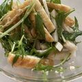 うさママ♡'s cooksnap of when they made 水菜・山芋・油揚げのさっぱり★塩麹和え.
