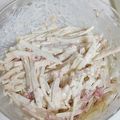 komachi_mari's cooksnap of when they made 和えるだけ！無限ダイコン☾.
