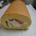 みゆぼん's cooksnap of when they made 外巻きロール（マスカルポーネクリーム）.