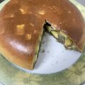 lilymicky's cooksnap of when they made ☆炊飯器で黒豆と煮汁とさつま芋のケーキ☆.
