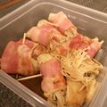 noririta's cooksnap of when they made えのきのベーコン巻き♪ポン酢味.