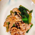 ｍａｍａｒａｄｅ's cooksnap of when they made 【簡単】豚肉と小松菜のかき醤油炒め.