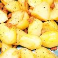 DORA＊DORA's cooksnap of when they made 鶏皮でベイクドポテト風!!.