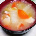 えすとらごん's cooksnap of when they made ポカポカ簡単！大根みぞれと鶏ササミ汁.