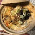 マールマル's cooksnap of when they made 残りご飯で☆かんたんすき焼きおじや.