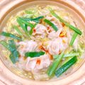ステルトミチル's cooksnap of when they made 簡単おひとり鍋！餃子鍋　たっぷりニラ白菜.