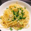 える's cooksnap of when they made 簡単パスタ☆釜揚げしらすペペロンチーノ.