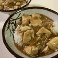 papikun's cooksnap of when they made 豆腐と鶏挽き肉のあんかけ丼.