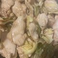 cocoatic's cooksnap of when they made 簡単！キャベツにごま油香るしっとり蒸し鶏.