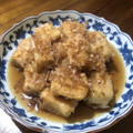 Nilmini's cooksnap of when they made 鰹節の旨味が美味しい豆腐と茄子の揚げ出し.
