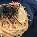 ちよこれいと♡'s cooksnap of when they made 惚れる☆明太子パスタ.