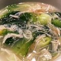 クックTKQX95☆'s cooksnap of when they made 帆立缶詰と青梗菜の中華風うま煮.