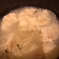 yuko16's cooksnap of when they made 余った餃子の皮でワンタンスープ.