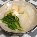 ゆづキッチン's cooksnap of when they made ⁂厚揚げと蕪の時短煮⁂.