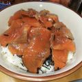 ポヨきち's cooksnap of when they made 簡単☆サーモンとアボカドの漬け丼☆.