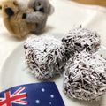a_tds's cooksnap of when they made ラミントン（オーストラリアのお菓子）.