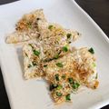 sayacarta's cooksnap of when they made 簡単！余ったお餅でねぎじゃこゴマ餅.