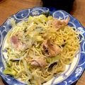 ばたみそーぱん☆'s cooksnap of when they made 瀬戸内塩レモンと岡山パクチーの焼きそば.