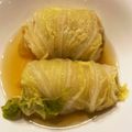 もゆずん's cooksnap of when they made 簡単★豆腐入り和風ロール白菜.