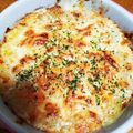 近所に同姓同名's cooksnap of when they made 明太子チーズ餅グラタン.