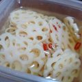 naocolin's cooksnap of when they made おせちに☆花酢ばす（れんこんの酢漬け）.