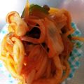 笑顔のまんま's cooksnap of when they made 家事ヤロウ「喫茶店風ナポリタン」.