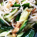 やまぐち∞もっこ's cooksnap of when they made ＊簡単＊きゅうりともやしのなめ茸和え.