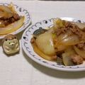 みかかめ's cooksnap of when they made あと一品ご飯がススム玉葱と挽肉の生姜炒め.