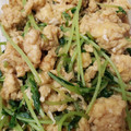 くきまな's cooksnap of when they made 豆苗と卵の甘辛炒め.