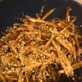 kyasu☆'s cooksnap of when they made しっとり味染み☆簡単きんぴらごぼう.