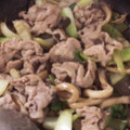 クック63UB4A☆'s cooksnap of when they made 豚バラ・小松菜・エリンギのごま照り炒め♪.
