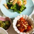mack♪♪♪'s cooksnap of when they made エビとブロッコリのバジルソテー、10分で.