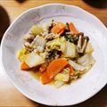 ✳うさぎ✳'s cooksnap of when they made ホットクック　白菜と豚肉のすき焼き風.