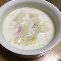北京パンダ's cooksnap of when they made 白菜とかぶのあったかミルクスープ.