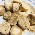 優木星's cooksnap of when they made 簡単おやつ♪きな粉お麩.