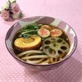 toraちゃん♪'s cooksnap of when they made 簡単☆おせちリメイクあんかけうどん.