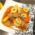 ♡мiчаⅵ♡⋆'s cooksnap of when they made 大根、人参、こんにゃく、油揚げのみそ煮.